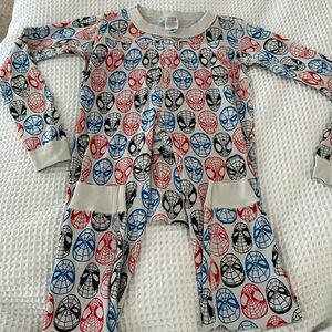 Hanna Andersson spiderman Kids Pajama Set - Red, Blue, Black
